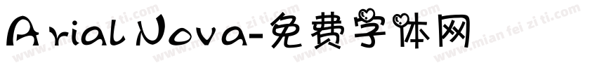 Arial Nova字体转换
